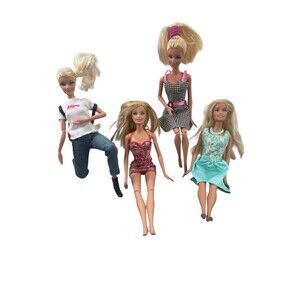 Lot Of 3 90s & 1 2011 Barbie’s- Fast Shipping